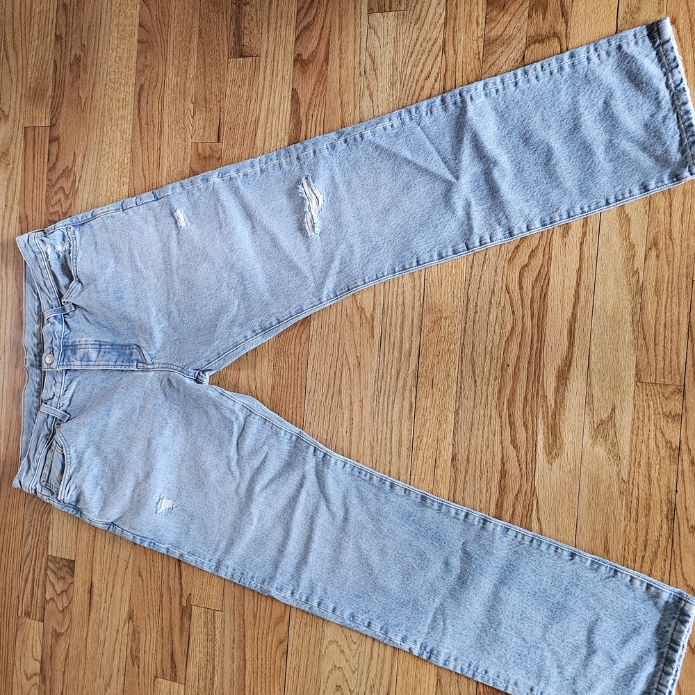 Madewell Light Blue Straight Leg Jeans